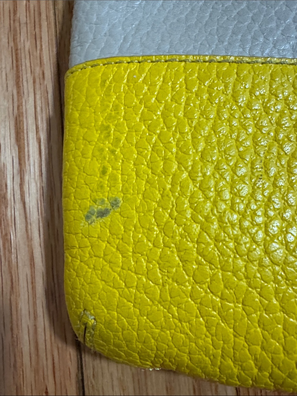 Kate Spade Grove Court Cora Yellow and Cream Colorblock Crossbody purse - Picture 11 of 11